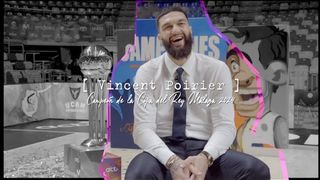 Vincent Poirier: "I have the confidence of my teammates and coach" | Copa del Rey Málaga 2024