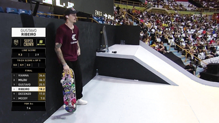 Gustavo RIbeiro's 3rd Place Finish - 2023 SLS Super Crown | Best Tricks