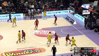 All the baskets: Hapoel Holon - Hapoel Tel Aviv