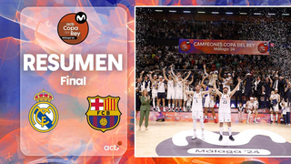 Real Madrid - Barça (96-85) SUMMARY | Copa del Rey Málaga 2024