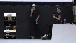 Momiji Nishiya's 2nd Place Finish - 2023 SLS Super Crown | Best Tricks