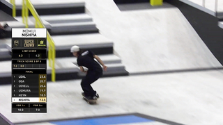 Momiji Nishiya's 2nd Place Finish - 2023 SLS Super Crown | Best Tricks