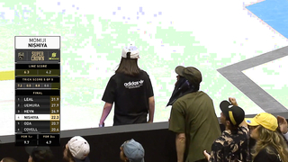 Momiji Nishiya's 2nd Place Finish - 2023 SLS Super Crown | Best Tricks