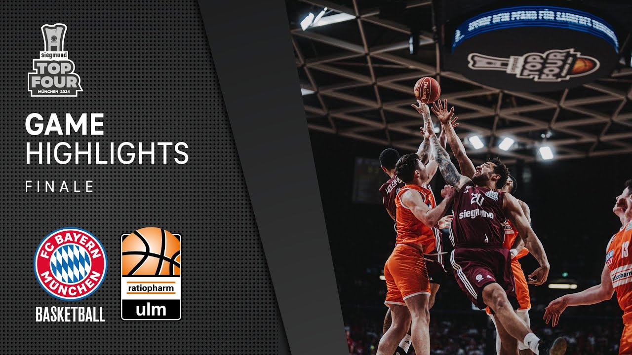 FC Bayern München Basketball vs. ratiopharm Ulm - Pokal Finale, 2024 - Full Game Highlights