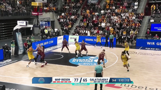 MHP RIESEN Ludwigsburg v Galatasaray EKMAS | Gameday 3 | Highlights | #BasketballCL 2023-24