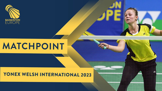 Match point - Josefine Redkjær Jensen vs Agnes Korosi - WS, SF - Welsh Int. 2023
