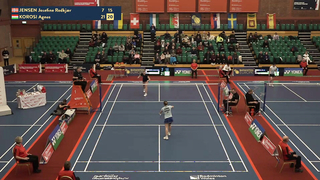 Match point - Josefine Redkjær Jensen vs Agnes Korosi - WS, SF - Welsh Int. 2023