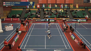 Match point - Josefine Redkjær Jensen vs Agnes Korosi - WS, SF - Welsh Int. 2023