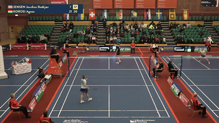 Match point - Josefine Redkjær Jensen vs Agnes Korosi - WS, SF - Welsh Int. 2023
