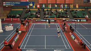 Match point - Josefine Redkjær Jensen vs Agnes Korosi - WS, SF - Welsh Int. 2023
