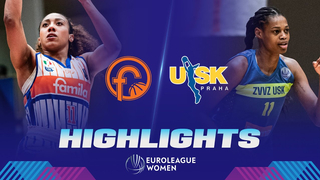 Beretta Famila Schio v ZVVZ USK Praha | Quarter-Finals | Highlights | EuroLeague Women 2023-24