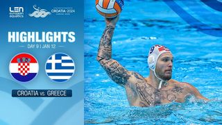 Croatia vs. Greece Highlights | Quarter Finals | European Water Polo Championships 2024