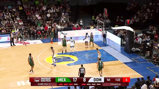 Mexico  vs Dominican Republic | Extended Highlights | FIBA AmeriCup 2025 Qualifiers 2025