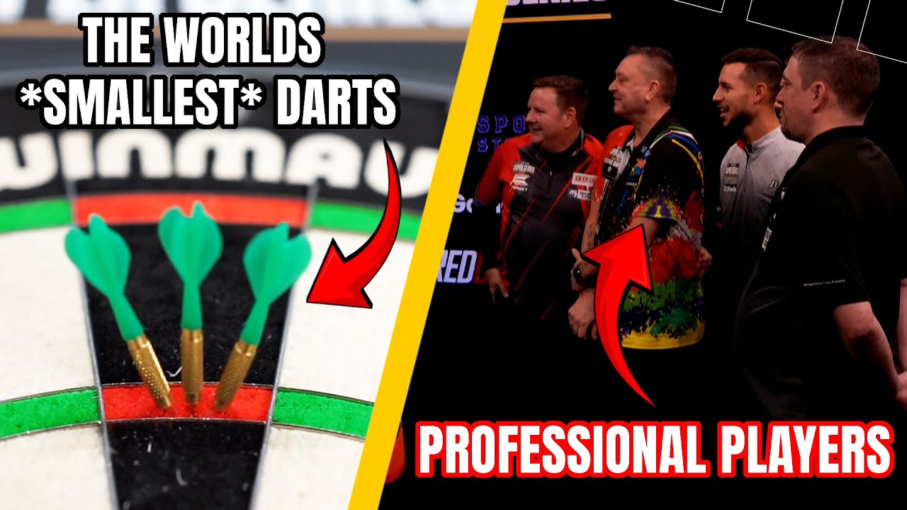 Hitting a 180 with the Worlds *SMALLEST* Darts?
