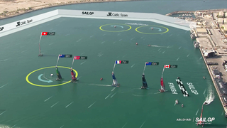 Day 2 Highlights // Mubadala Abu Dhabi Sail Grand Prix presented by Abu Dhabi Sports Council
