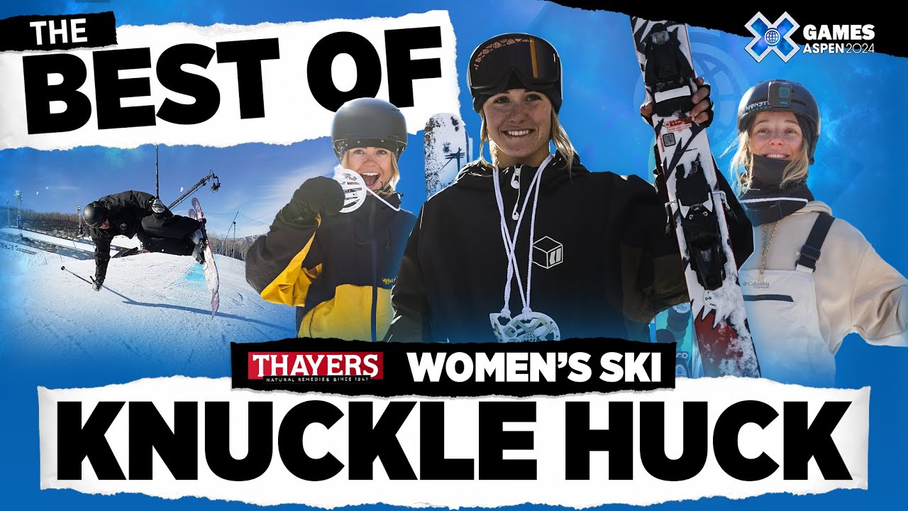 BEST OF Thayers Women’s Ski Knuckle Huck | X Games Aspen 2024