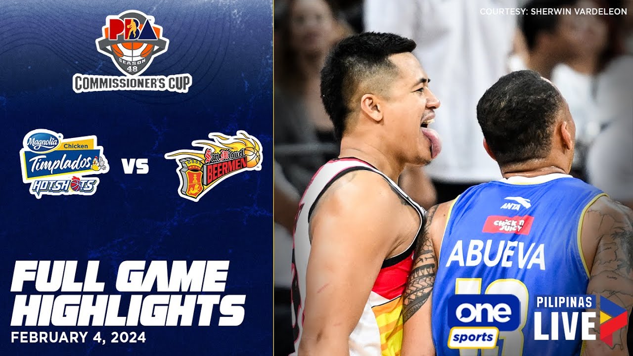San Miguel vs. Magnolia finals G2 highlights | PBA Season 48 Commissioner's Cup - Feb. 4, 2024