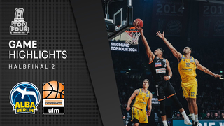 ALBA BERLIN vs. ratiopharm Ulm - Pokal Halbfinale, 2024 - Full Game Highlights