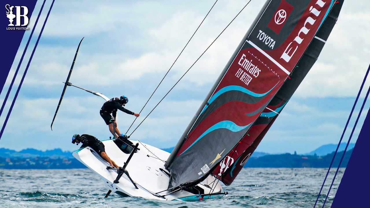 The (FOIL) Details for Kiwis While Barcelona SHINES | Day Summary - 27th February | America's Cup