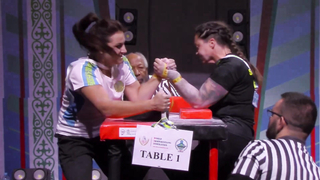 Women 70 kg Left World Armwrestling Championship 2023