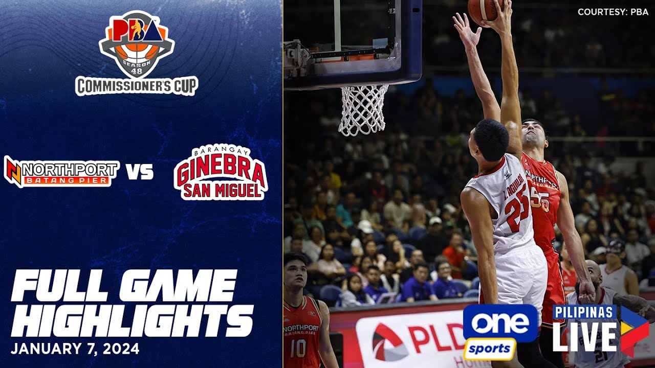 NorthPort vs. Brgy. Ginebra highlights | PBA Season 48 Commissioner's Cup - Jan. 7, 2023
