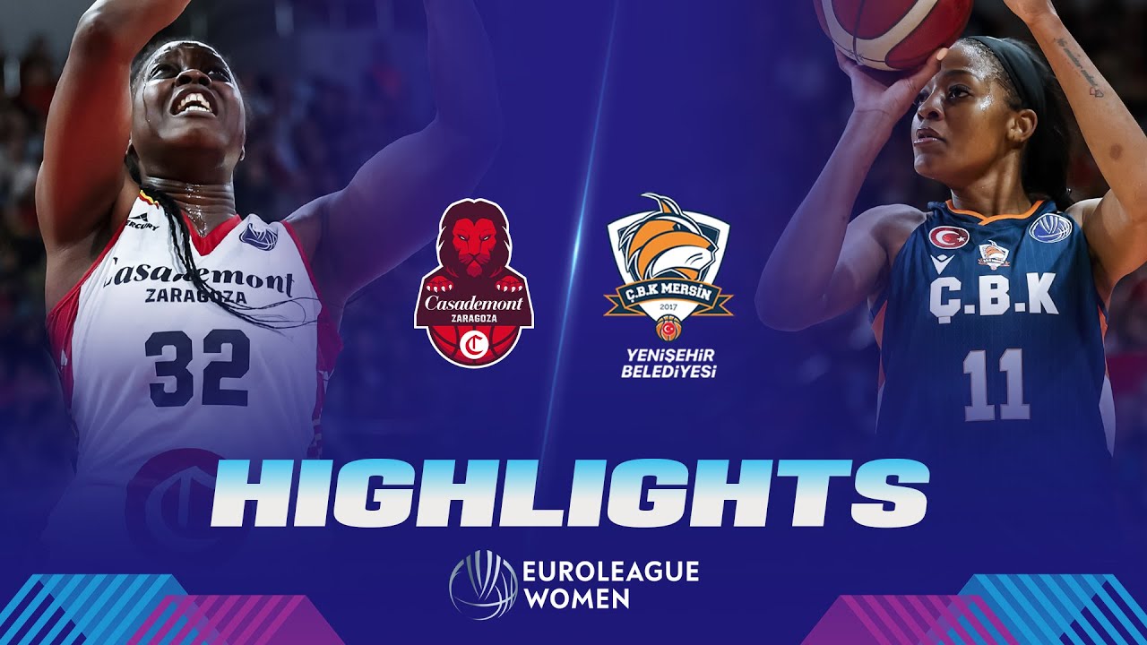 Casademont Zaragoza v CBK Mersin | Quarter-Finals | Highlights | EuroLeague Women 2023-24