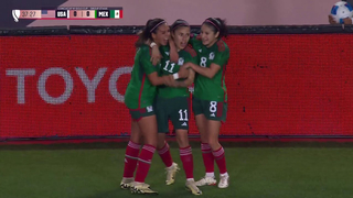 W Gold Cup | United States vs Mexico | Ovalle scores a GOLAZO!
