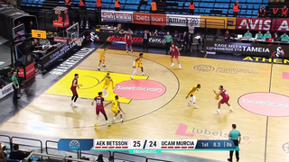 AEK BETSSON BC v UCAM Murcia | Gameday 3 | Highlights | #BasketballCL 2023-24