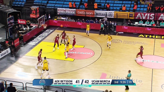 AEK BETSSON BC v UCAM Murcia | Gameday 3 | Highlights | #BasketballCL 2023-24