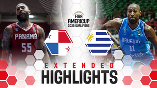 Panama vs Uruguay | Extended Highlights | FIBA AmeriCup 2025 Qualifiers 2025