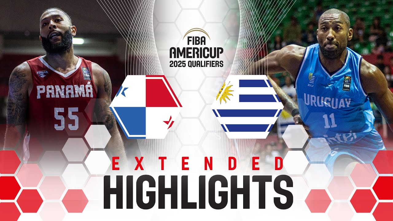 Panama vs Uruguay | Extended Highlights | FIBA AmeriCup 2025 Qualifiers 2025