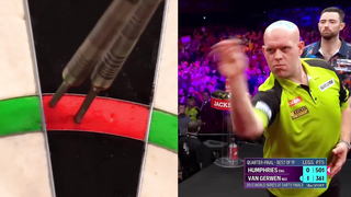 NINE-DARTER ON HOME SOIL Michael van Gerwen v Luke Humphries - 2023 World Series of Darts Finals