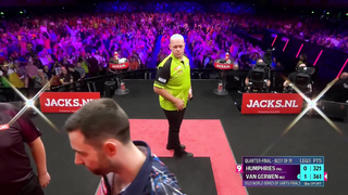 NINE-DARTER ON HOME SOIL Michael van Gerwen v Luke Humphries - 2023 World Series of Darts Finals