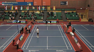 Match point - Ade Resky Dwicahyo vs Cholan Kayan - MS, SF - Welsh Int. 2023