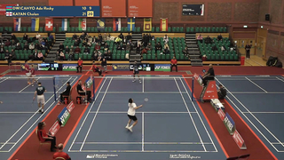 Match point - Ade Resky Dwicahyo vs Cholan Kayan - MS, SF - Welsh Int. 2023