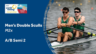 2023 World Rowing Championships - Men's Double Sculls Semifinal A/B 2 - Olympic Qualification