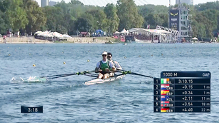 2023 World Rowing Championships - Men's Double Sculls Semifinal A/B 2 - Olympic Qualification
