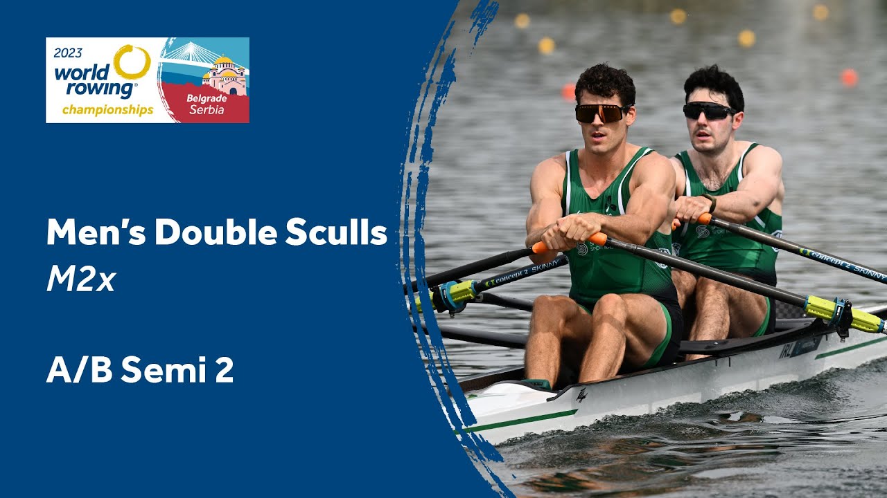 2023 World Rowing Championships - Men's Double Sculls Semifinal A/B 2 - Olympic Qualification