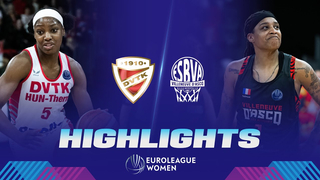 Dive into the Excitement: DVTK HUN-Therm vs. Villeneuve d'Ascq LM - EuroLeague Women 2023/24 Quarter-Finals Highlights