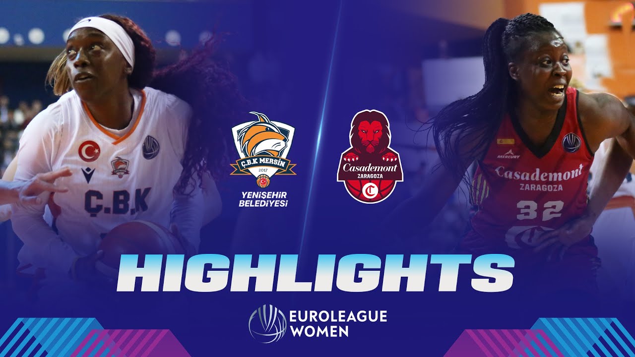 EuroLeague Women 2023/24 Quarter-Finals Highlights: Cukurova Basketbol Mersin vs. Casademont Zaragoza