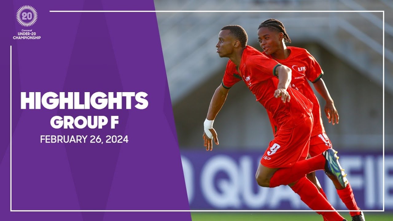 Men’s Under-20 Qualifiers | Matchday 4 Group F