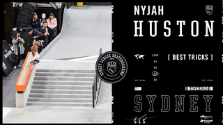 Nyjah Huston's 3rd Place Finish at SLS Sydney | Best Tricks