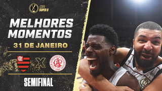 HE HAD THE GAME-WINNER! | HIGHLIGHTS | FLAMENGO 83 x 82 PAULISTANO | SUPER 8 CUP 2024 | SEMIFINAL