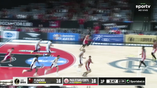 HE HAD THE GAME-WINNER! | HIGHLIGHTS | FLAMENGO 83 x 82 PAULISTANO | SUPER 8 CUP 2024 | SEMIFINAL