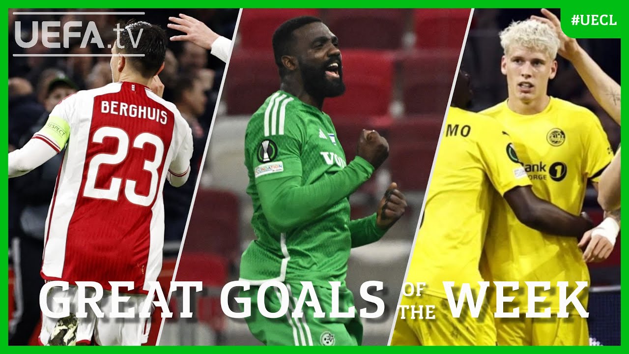 #UECL Great Goals Play-Off 1st leg | Gulbrandsen, Grønbæk, Biereth