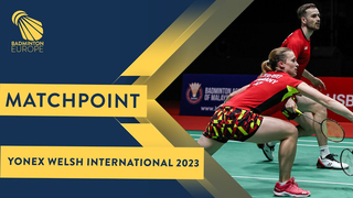 Match point - Voelker / Kuespert vs Van Der Lecq / Tirtosentono- XD, SF - Welsh Int. 2023