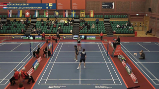 Match point - Voelker / Kuespert vs Van Der Lecq / Tirtosentono- XD, SF - Welsh Int. 2023