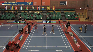 Match point - Voelker / Kuespert vs Van Der Lecq / Tirtosentono- XD, SF - Welsh Int. 2023