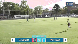 SAN LORENZO 0 - 1 RACING I Resumen del partido I #CopaProyección Sur Finanzas 2024