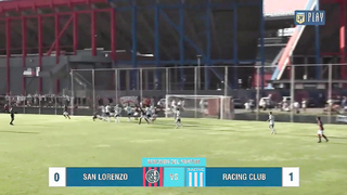 SAN LORENZO 0 - 1 RACING I Resumen del partido I #CopaProyección Sur Finanzas 2024